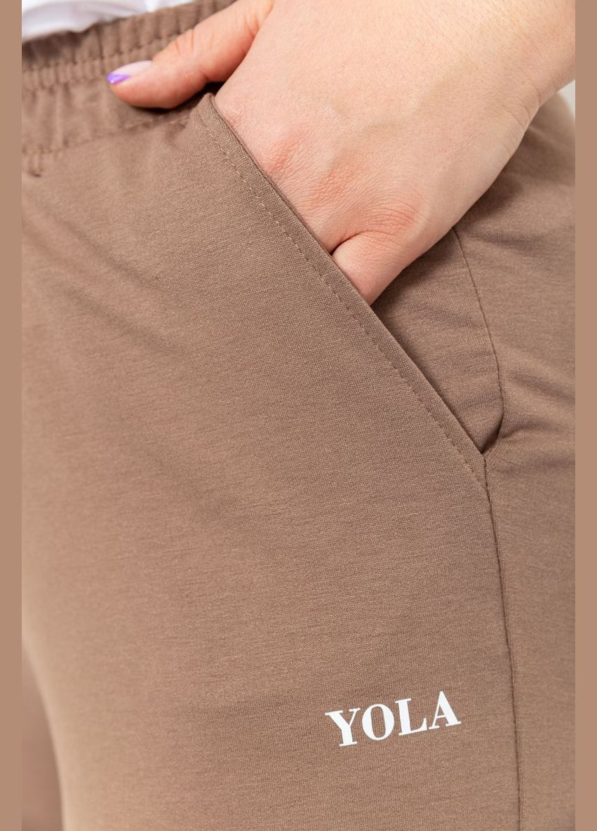 Спорт штани жіночі демісезонні, колір хакі, Ager (292130741)