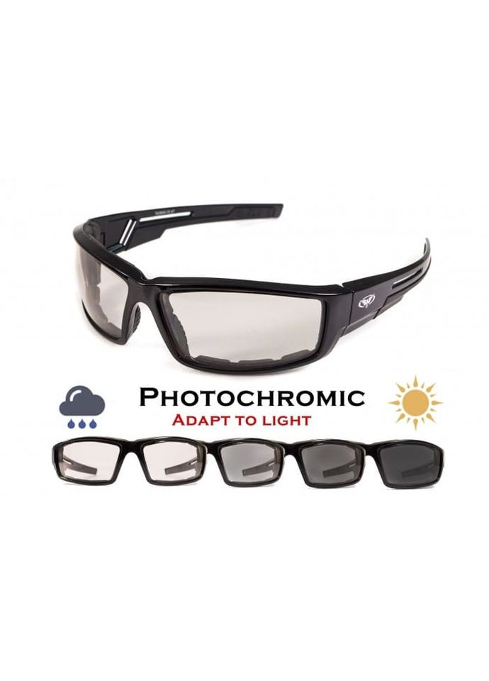 Окуляри фотохромні (захисні) Sly Photochromic (clear) фотохромні прозорі***, Global Vision (365866462)