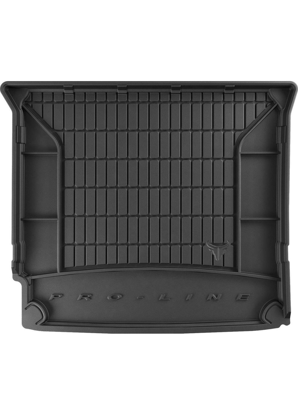 Гумовий килимок у багажник Pro-Line для Chevrolet Orlando (mkI) 2010-2018 (7 місць) (складений 3 Frogum (361239502)