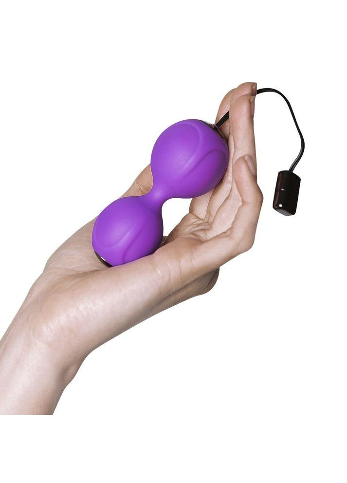 Вагінальні кульки з вібрацією Kegel Vibe Purple, діаметр 3,7 см Adrien Lastic (371391398)