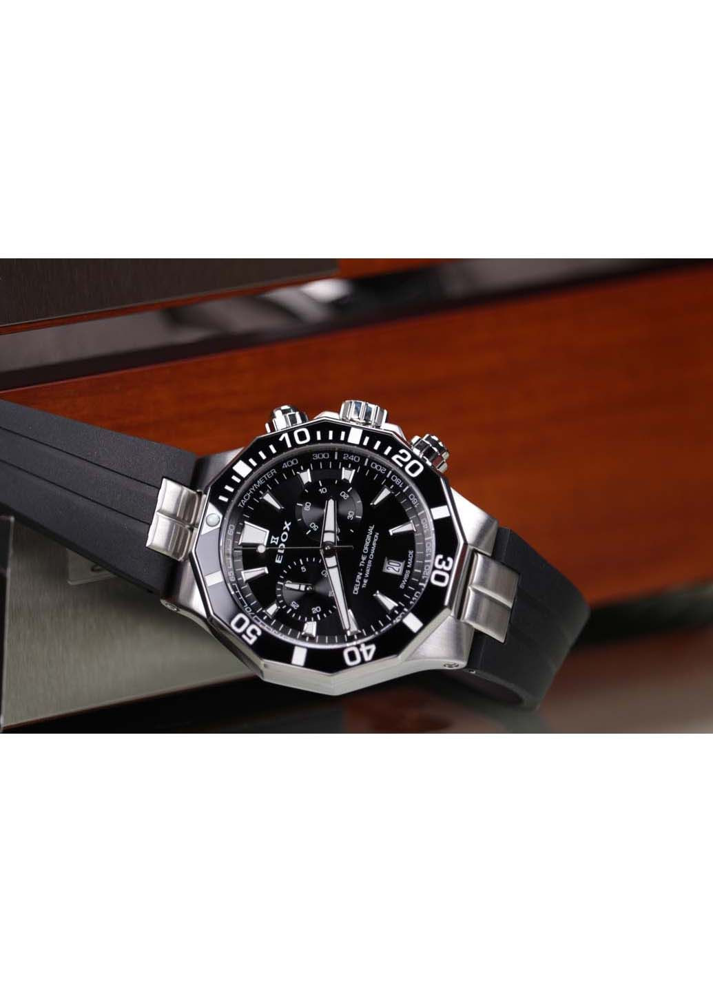 Часы Delfin Chronograph 10112 3NCA NIN Edox (299382030)