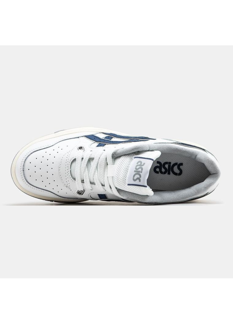Білі Осінні кросівки чоловічі asics ex89 white blue асікс ех89 No Brand