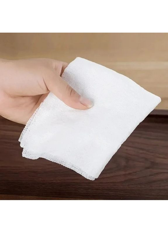 Набір із 100 пресованих вологих серветок-рушників у таблетках для подорожей, кемпінгу, готелів, 20×15 см No Brand (369764746)