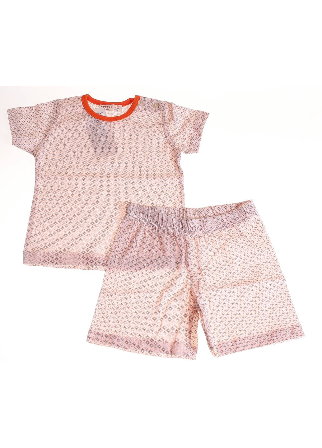 Кремовая пижама 15384 и оранжевый Breeze