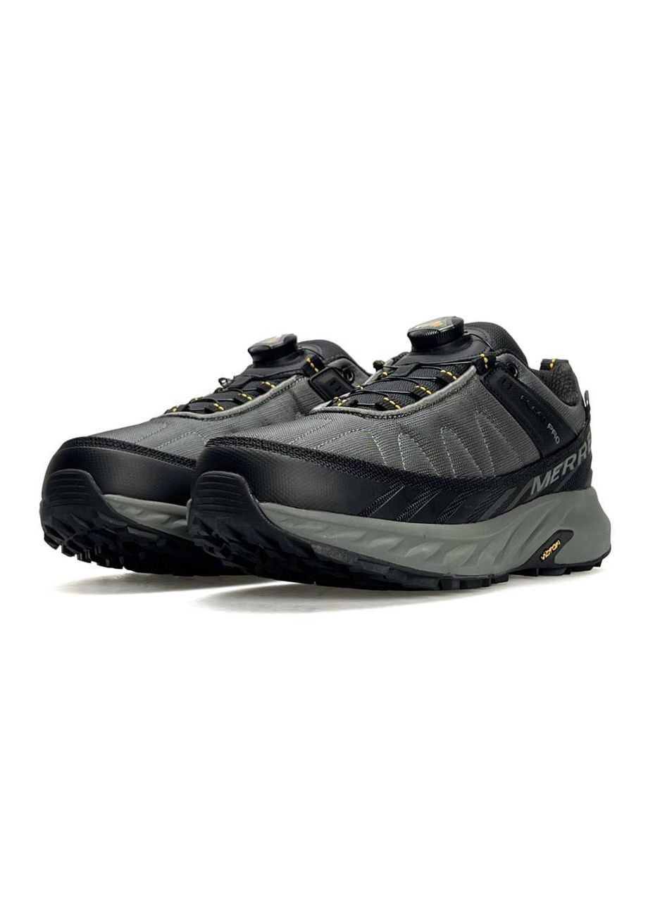 Сірі Осінні кросівки чоловічі merrell No Brand Float Pro BOA GTX Grey