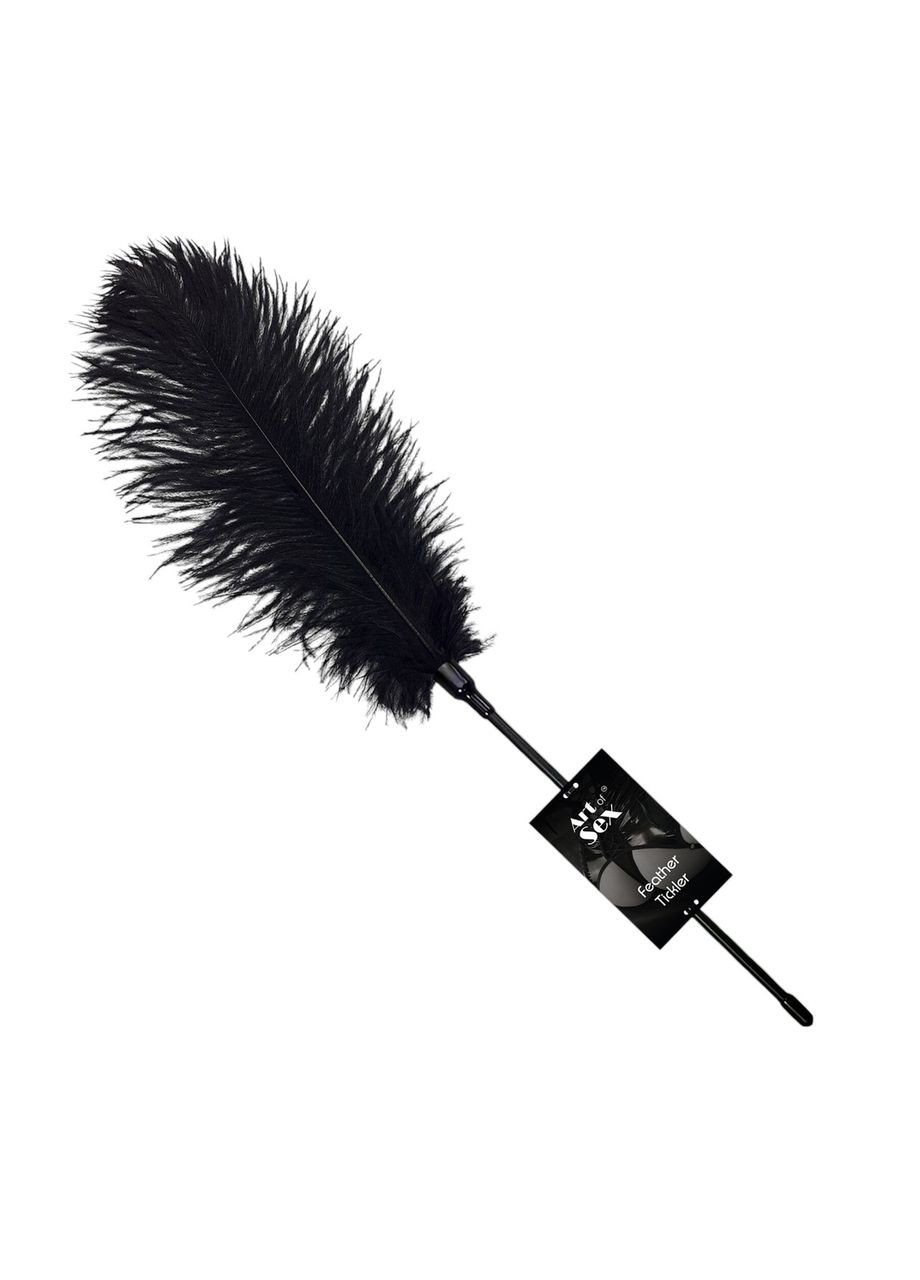 Лоскоталка з чорним страусиним пером "Feather Tickler" Art of Sex (314706970)