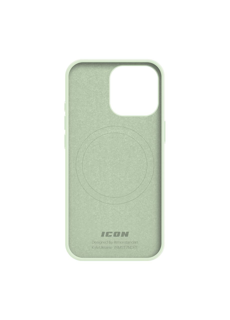 Чехол ICON2 MagSafe для Apple iPhone 15 Pro Soft Mint (ARM77006) ArmorStandart (327882785)