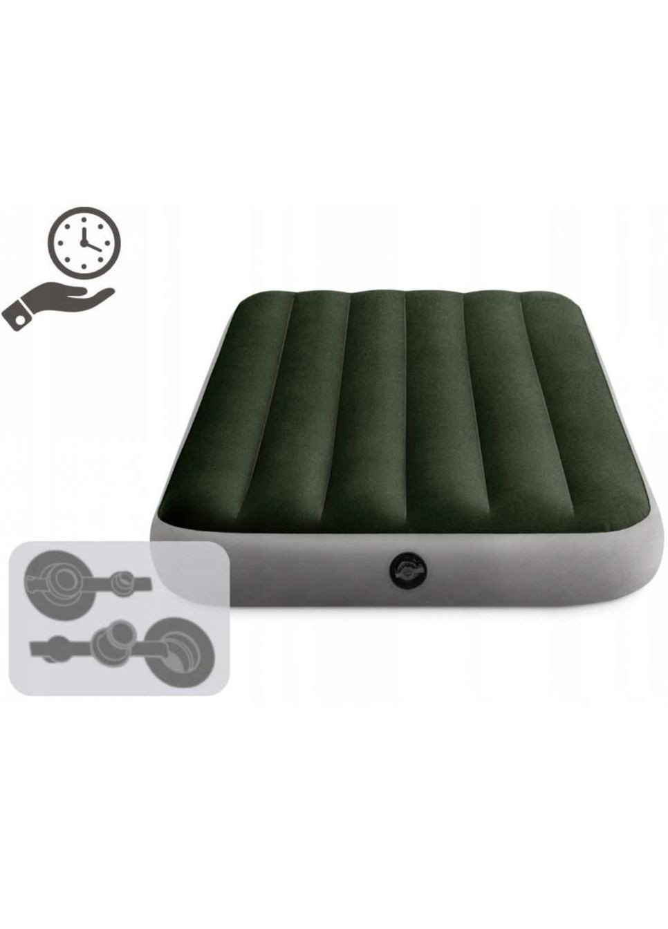 Надувной матрас 191 x 99 x 25 см. 64107 PRESTIGE DOWNY Intex (346490524)