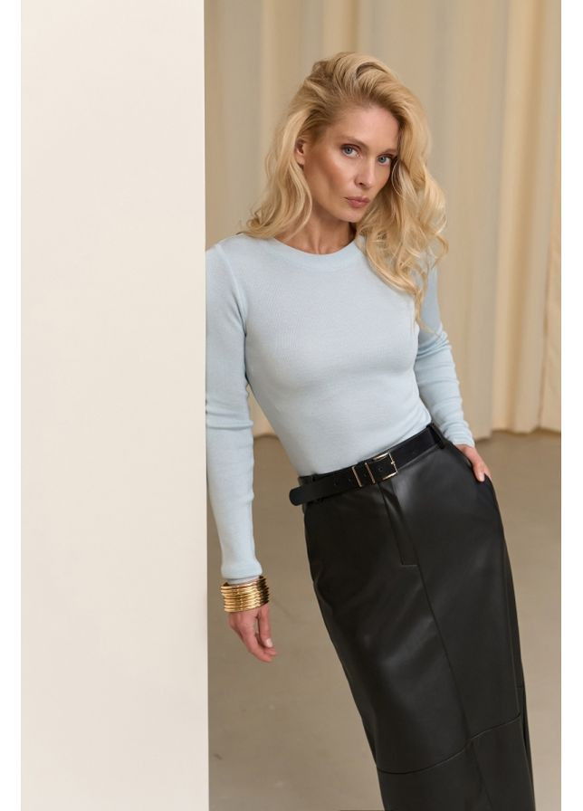 Спідниця максі 3005 Холодний шоколад Triko Bakh (368650849)