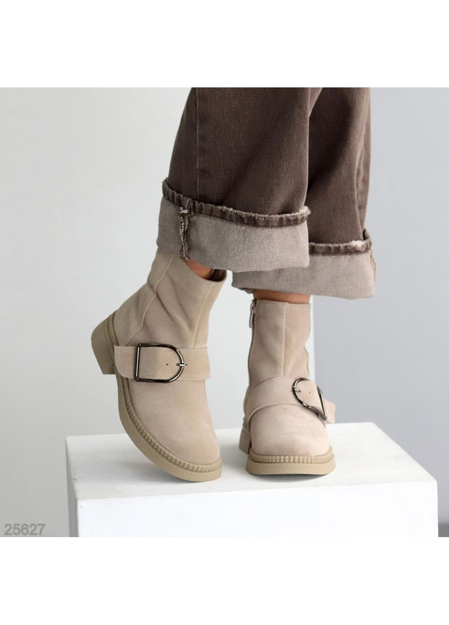 Зимние зимние замшевые ботинки Helen из натуральной замши