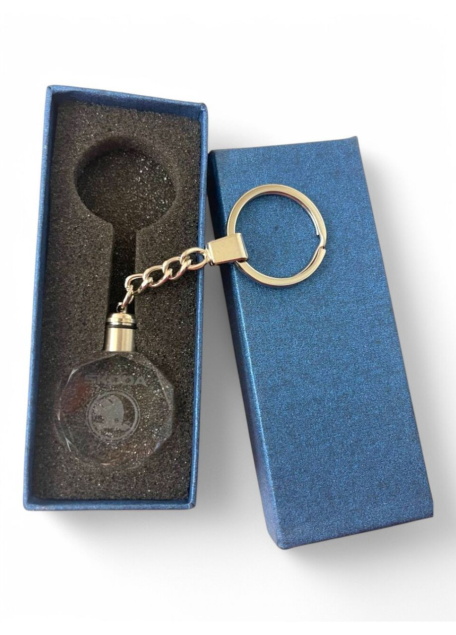 Брелок для ключей с подсветкой LED Skoda (364462725)