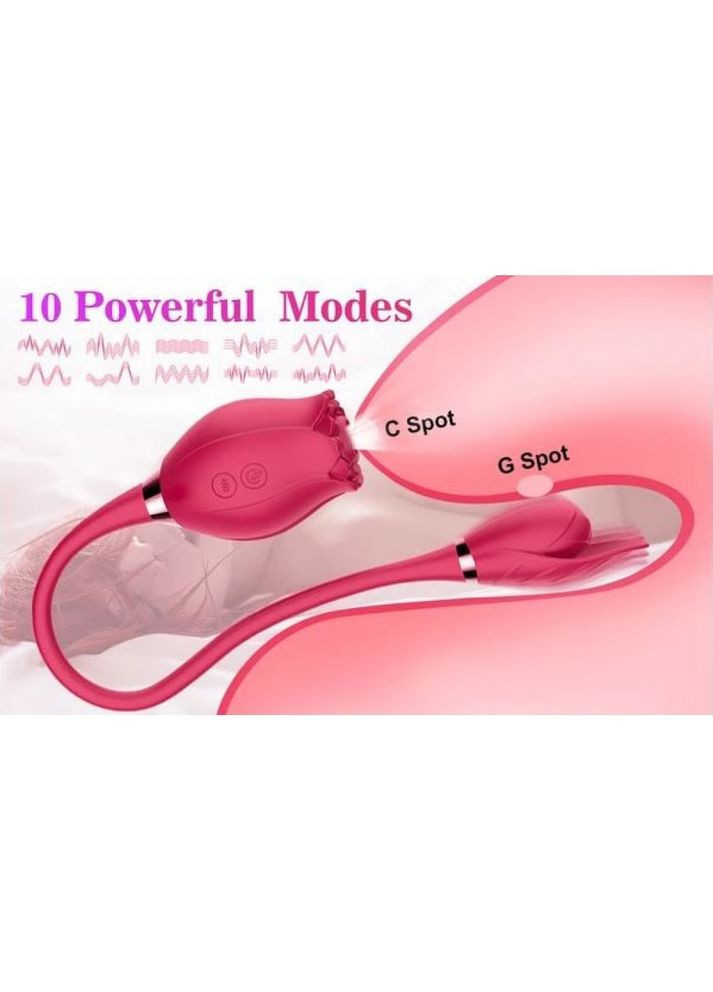 Подвійний Вібратор Boss Series Miss Coyness ROSE No Brand (303892829)