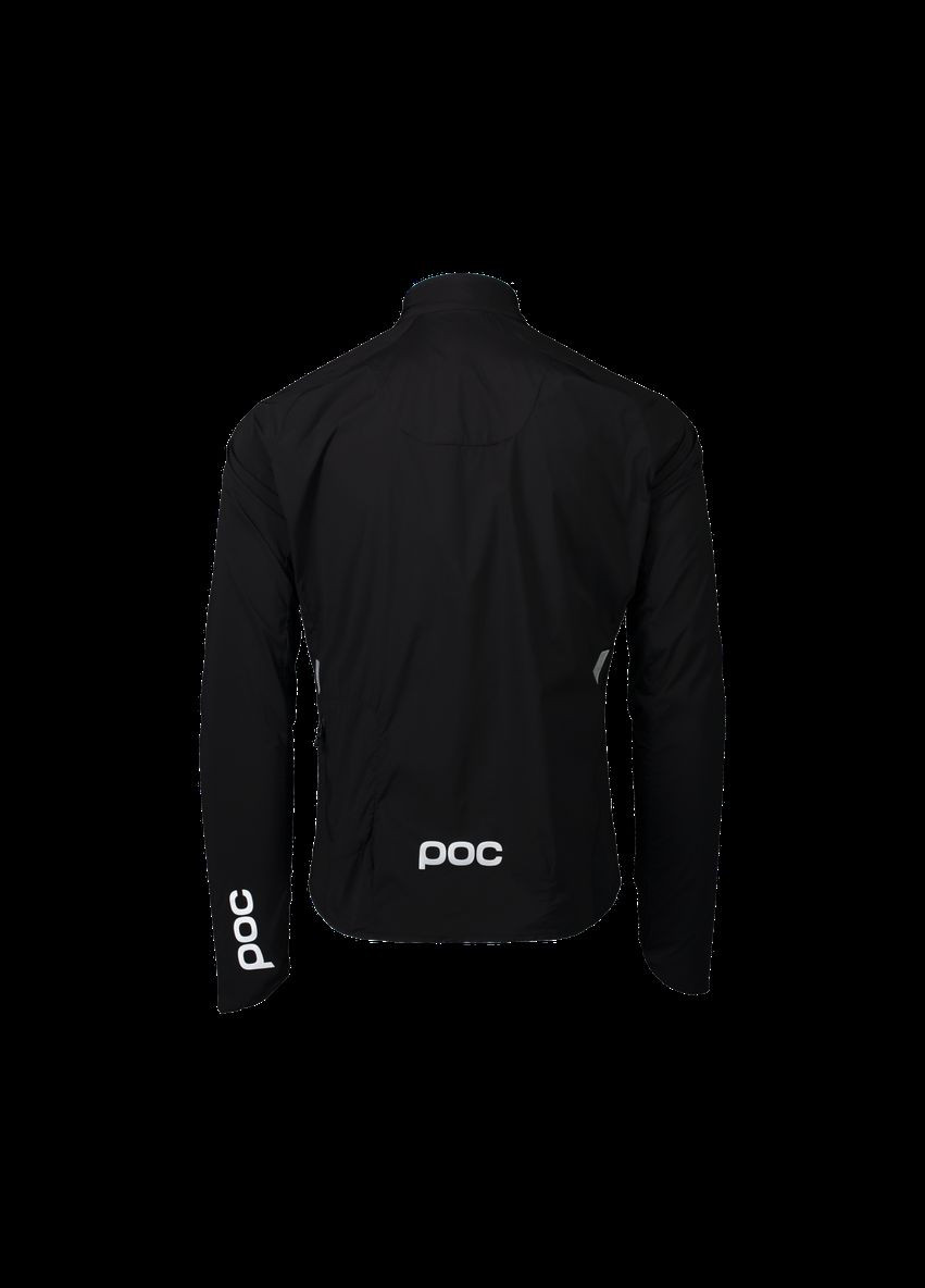 Чорна демісезонна велокуртка pure-lite splash jacket POC