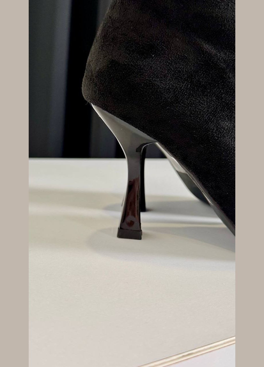 Черные ботильоны деми No Brand