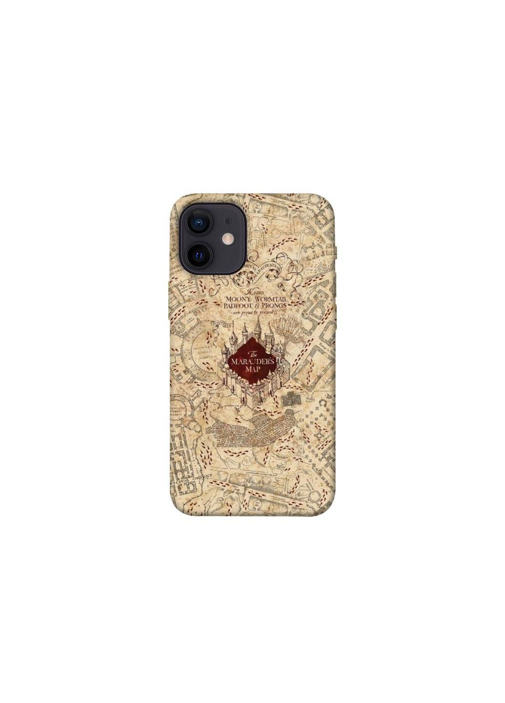 Чехол на Apple iPhone 12 mini (5.4") Harry Potter Marauder's Map Frontalka (361994913)