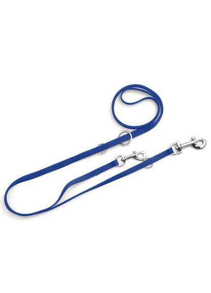 Повідець перестібка для собак Art Sportiv Leash 1,5 см х 2 м Синій (4016598634899) Flamingo (279567103)