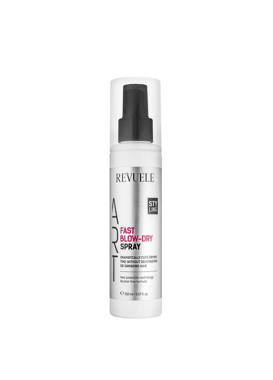 Спрей для швидкого сушіння волосся Revuele Fast Blow Dry Spray 150 мл No Brand (385223445)