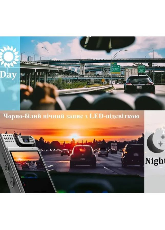 Відеокамера нагрудна Wi-Fi акумуляторна боді камера з дисплеєм 1.3 дюйма реєстратор з фіксацією кліпсою UKC L9 Dometic (363832055)