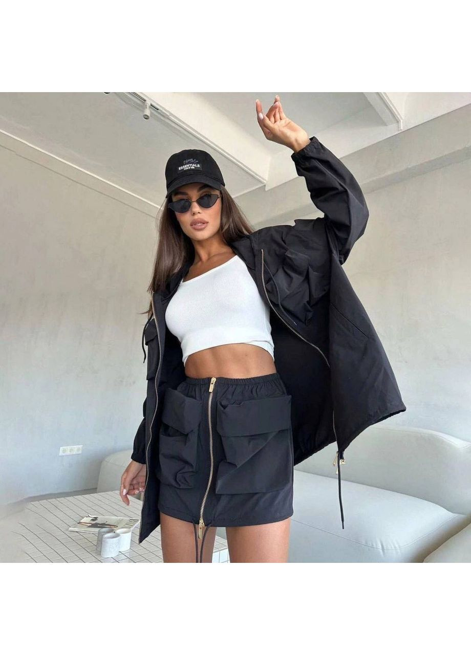 Женский костюм ветровка+юбка Style Point (355341582)