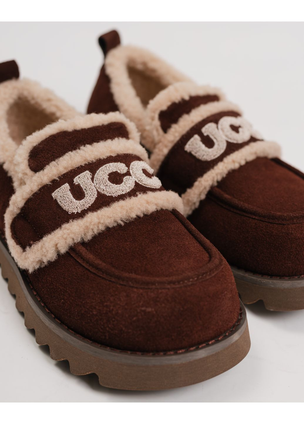 Lola Andy Лоферы с мехом замша мех коричневый з натуральная замша, китай — зима (362082718)