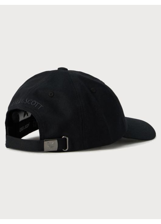 Кепка унисекс бейсболка Lyle & Scott Tonal Eagle Jet Black Baseball Cap (368766542)