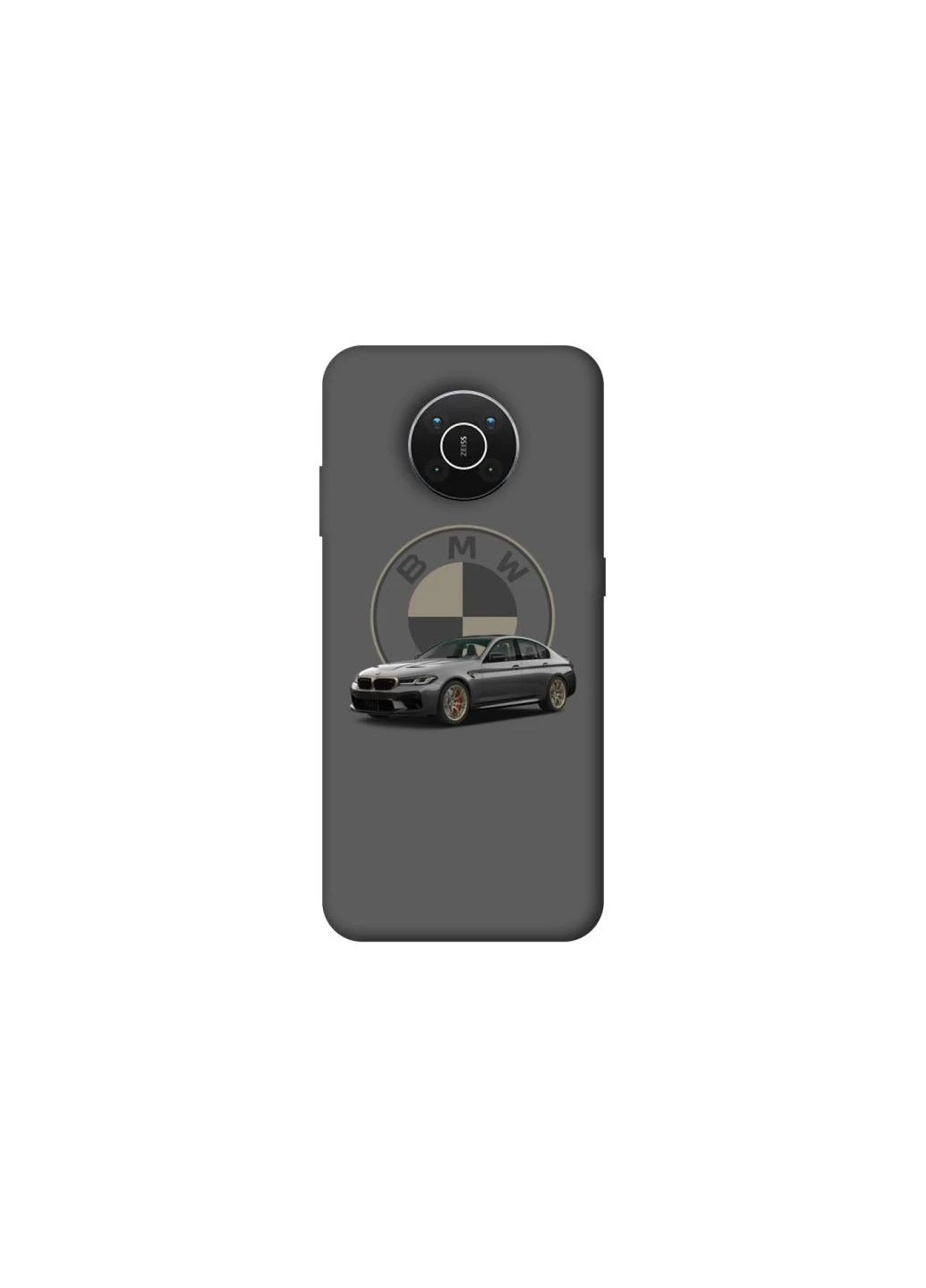 Чохол на Nokia X10 / X20 BMW grey v2 Frontalka (353841974)