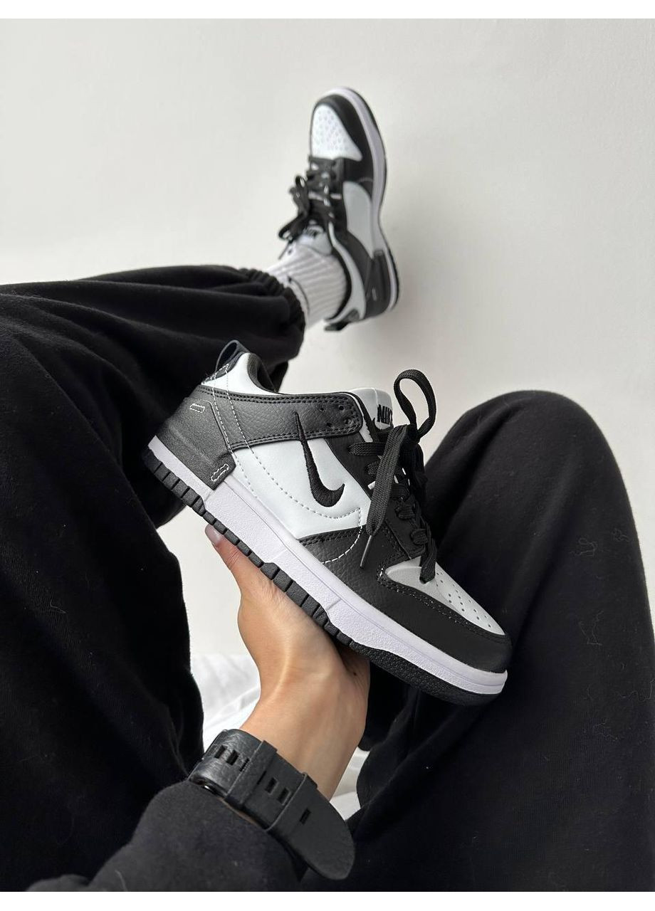 Білі літні кросівки nike dunk disrupt 2 black white найк данк No Brand