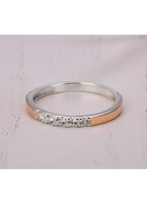 Кольцо с фианитами и фианитами 925 20.5 размер No Brand (364890976)