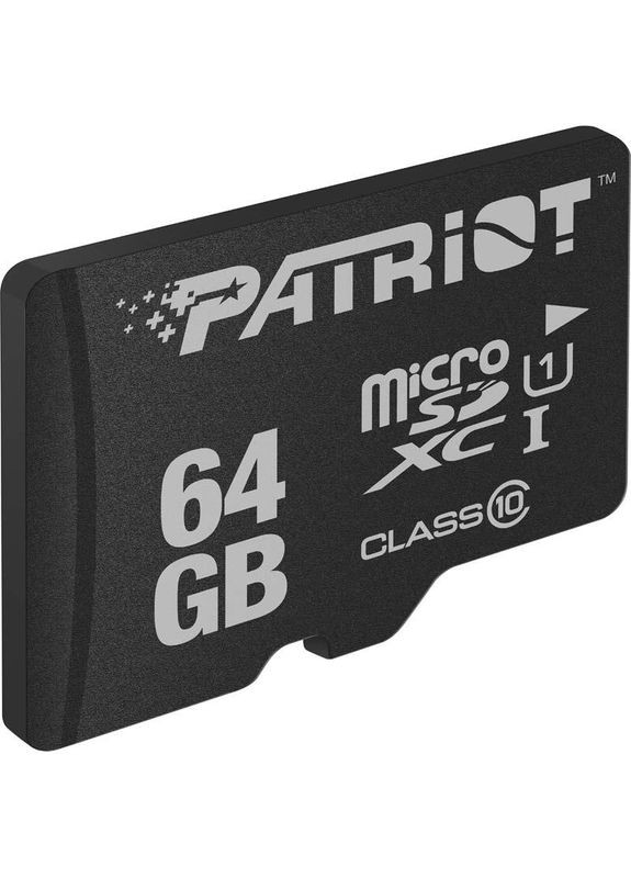 Карта пам'яті microSDXC LX Series 64GB Class 10 Без адаптера Patriot (276715205)