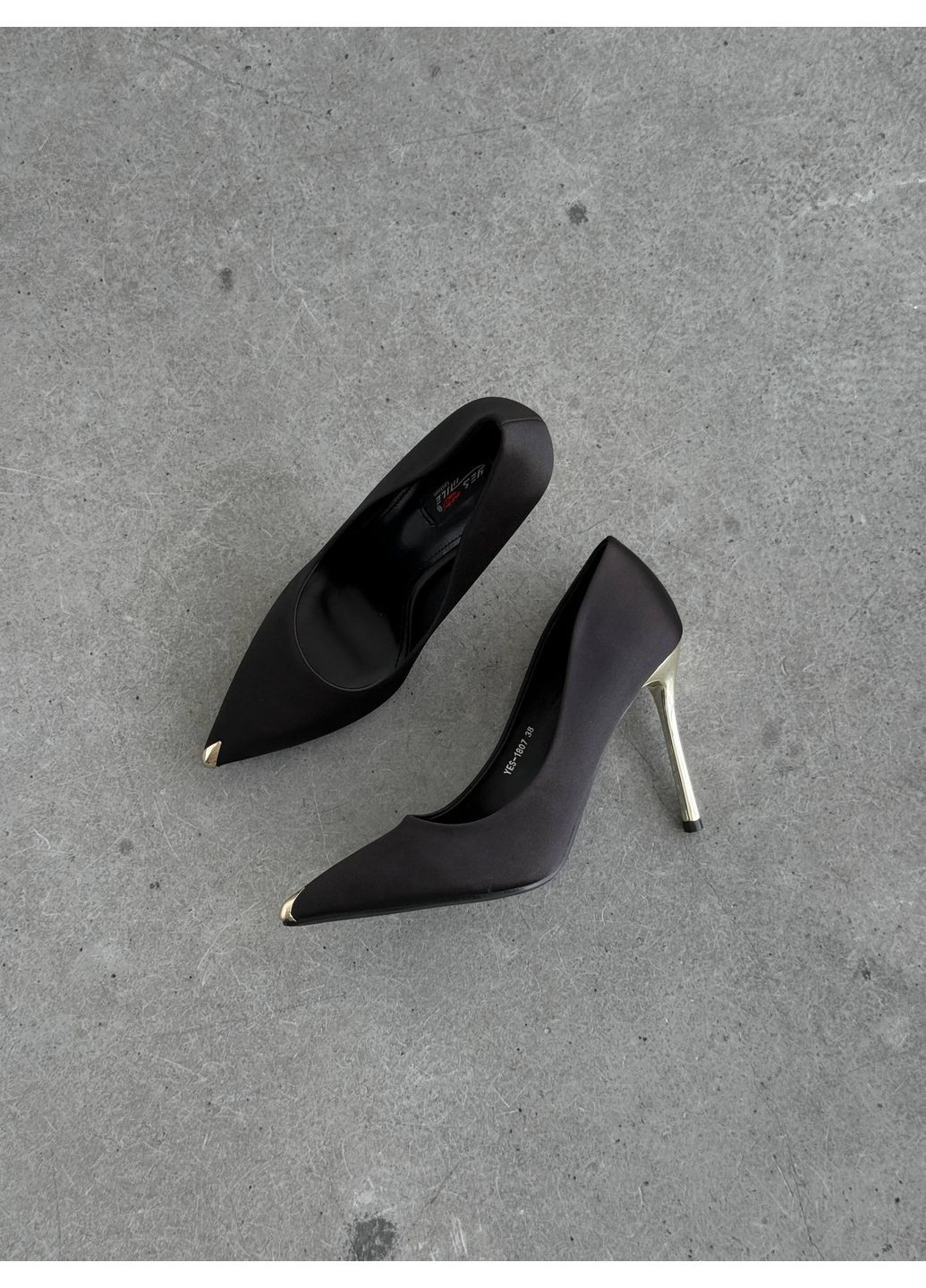 No Brand Чорні туфлі чорний з, — демісезон (370212951)