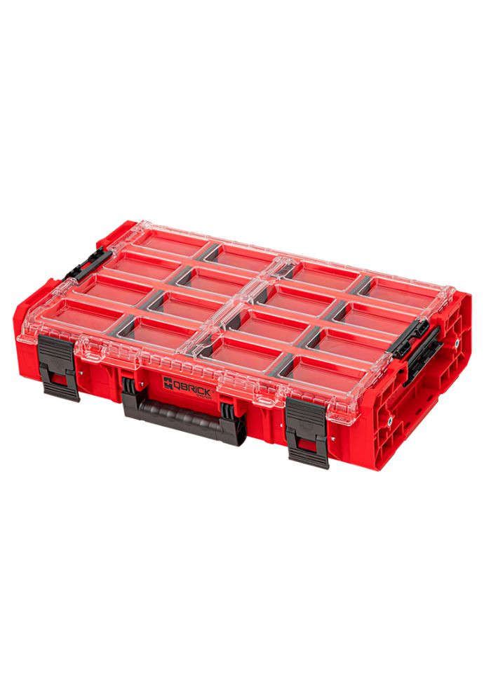 Органайзер System ONE Organizer XL 2.0 Long Bin Red (5901238256571) Qbrick (316466028)
