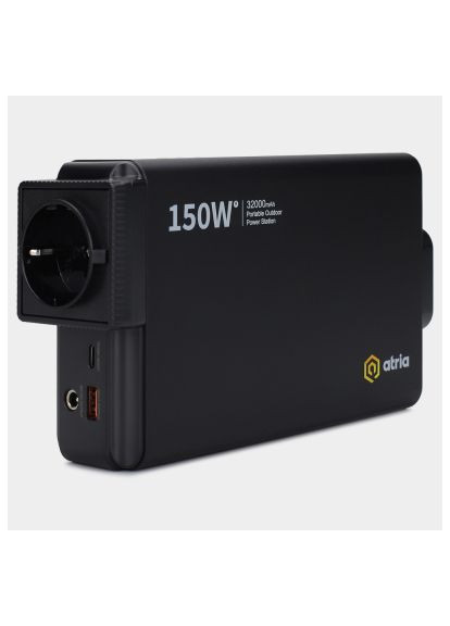 Батарея універсальна (OPS-151) ATRIA 32000mAh PD/30W, QC/8W, DC:12-16.8V, 230V:150W (370019473)