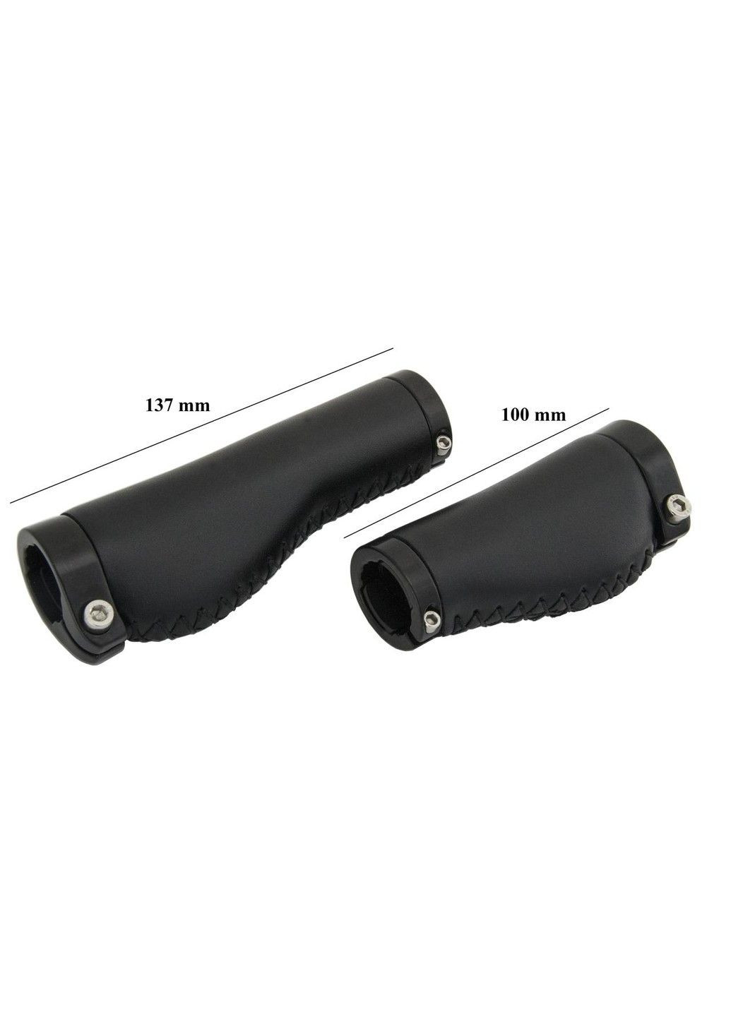 Грипсы Ergo 2 Lock 137/100 мм черный Spencer (356453412)