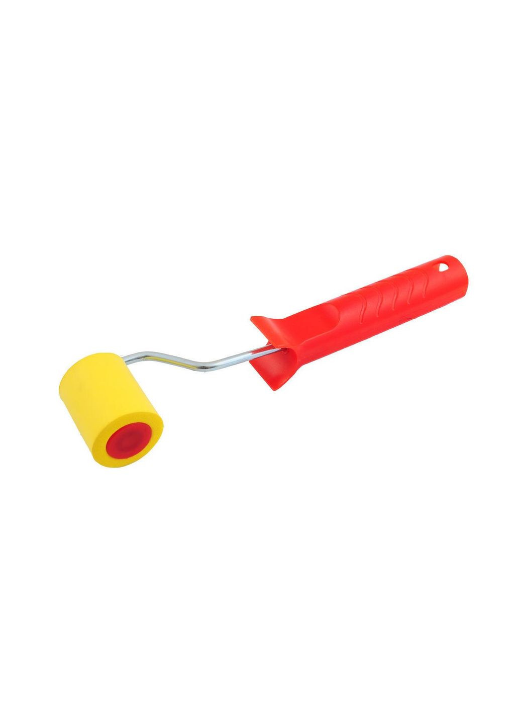 Валик обойный прижимной с вспененной резиной для разглаживания обоев 40*50 мм (в комплекте ручка) Intertool (332205173)