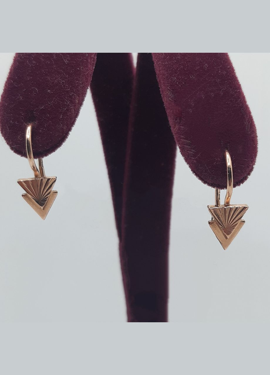 Сережки золото 585° 1,85г. петлі () Київський ювелірний завод 7037870 (305583164)