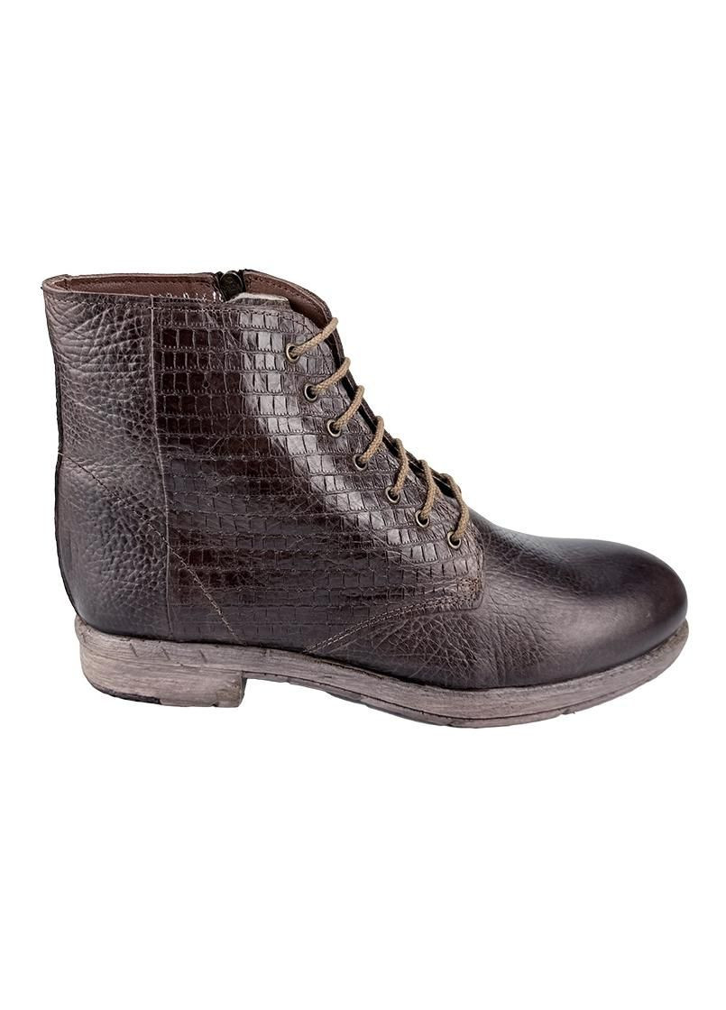 Черевики чоловічі шкіряні зимові коричневі N-00147 No Brand (346394776)