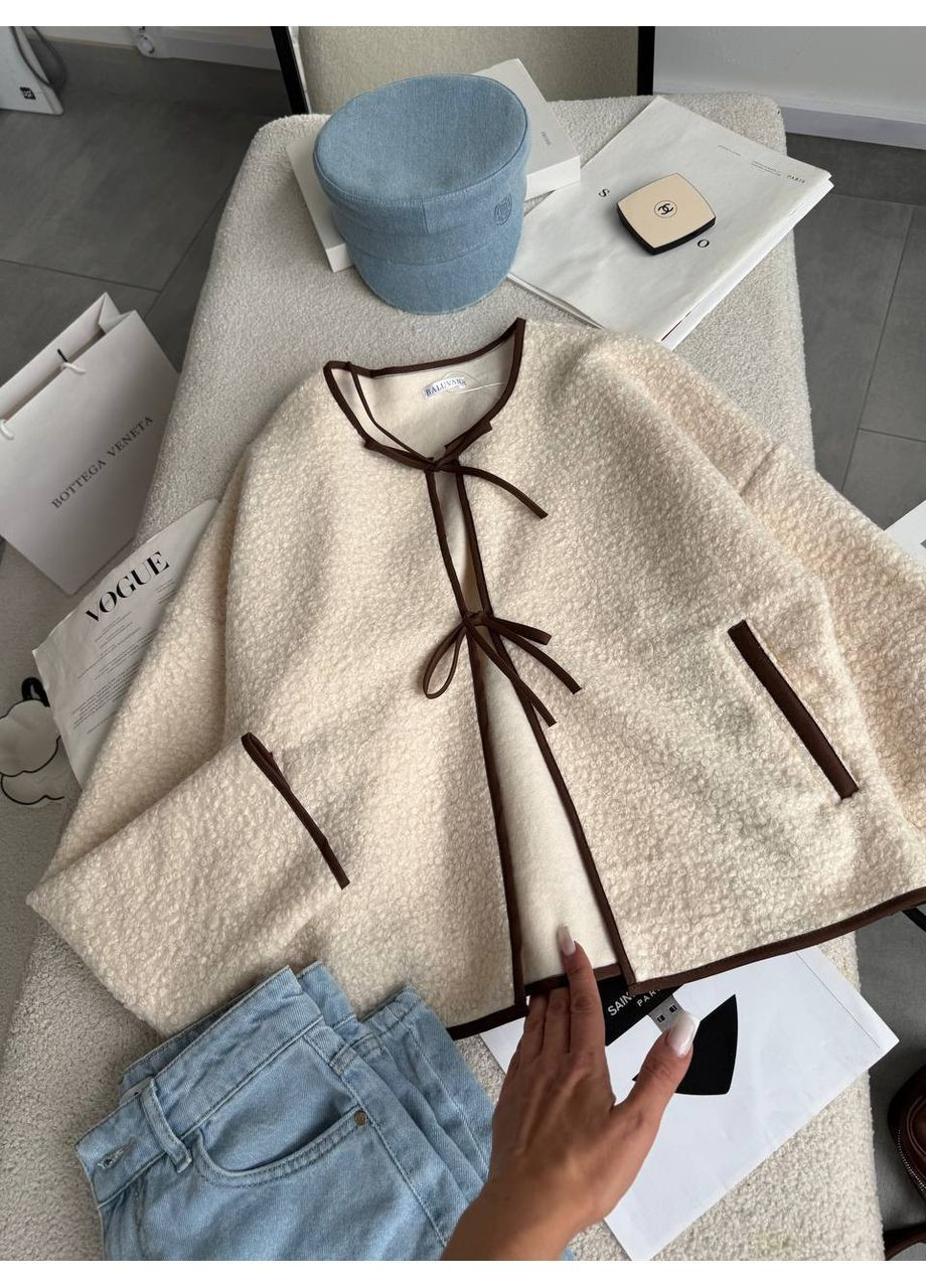 Женский бомбер на завязках (366575510)