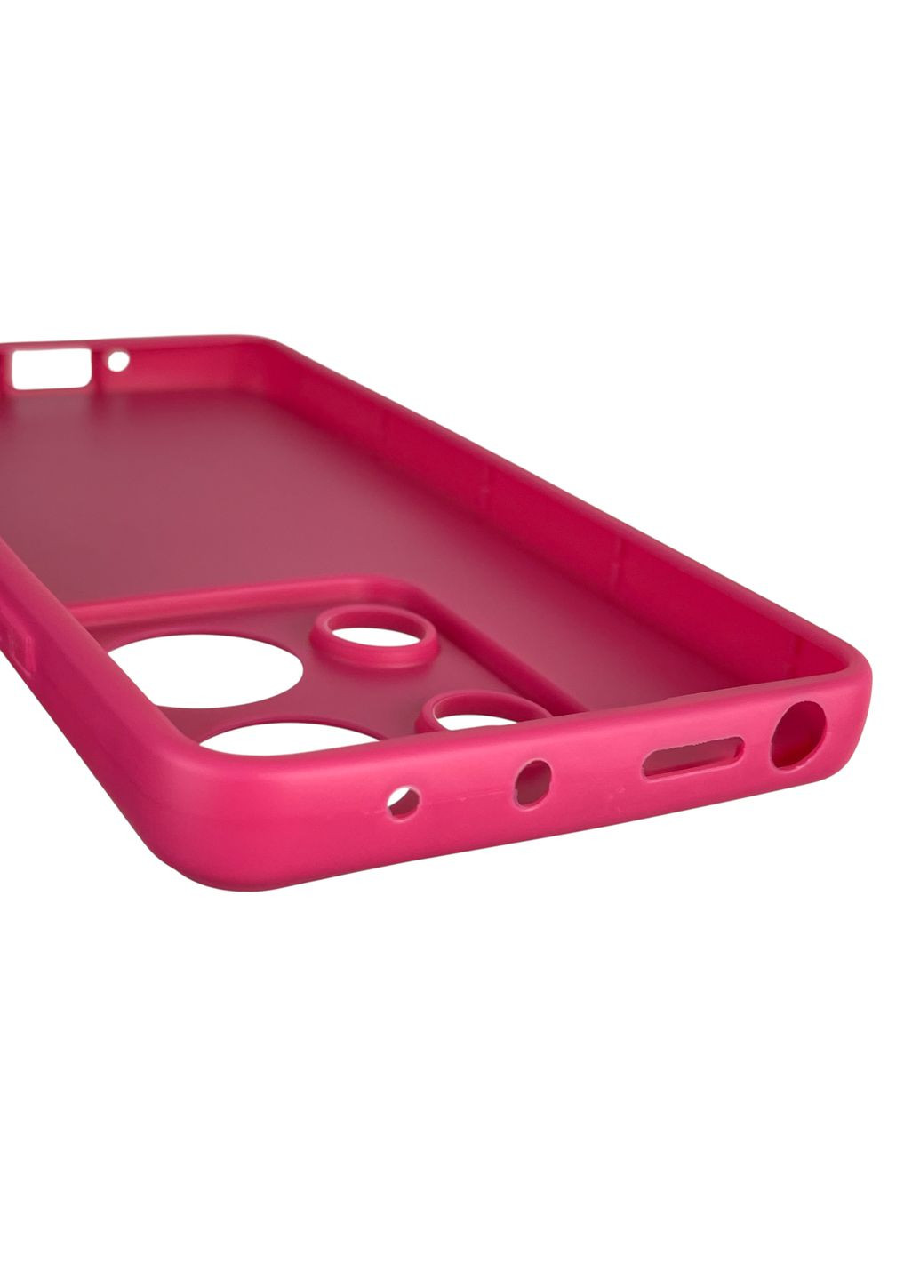 Чехол силиконовый Soft Touch с 3D принтом Майнкрафт для Poco M6 Pro 4G малиновый (Полная защита камеры) Xiaomi (373425079)