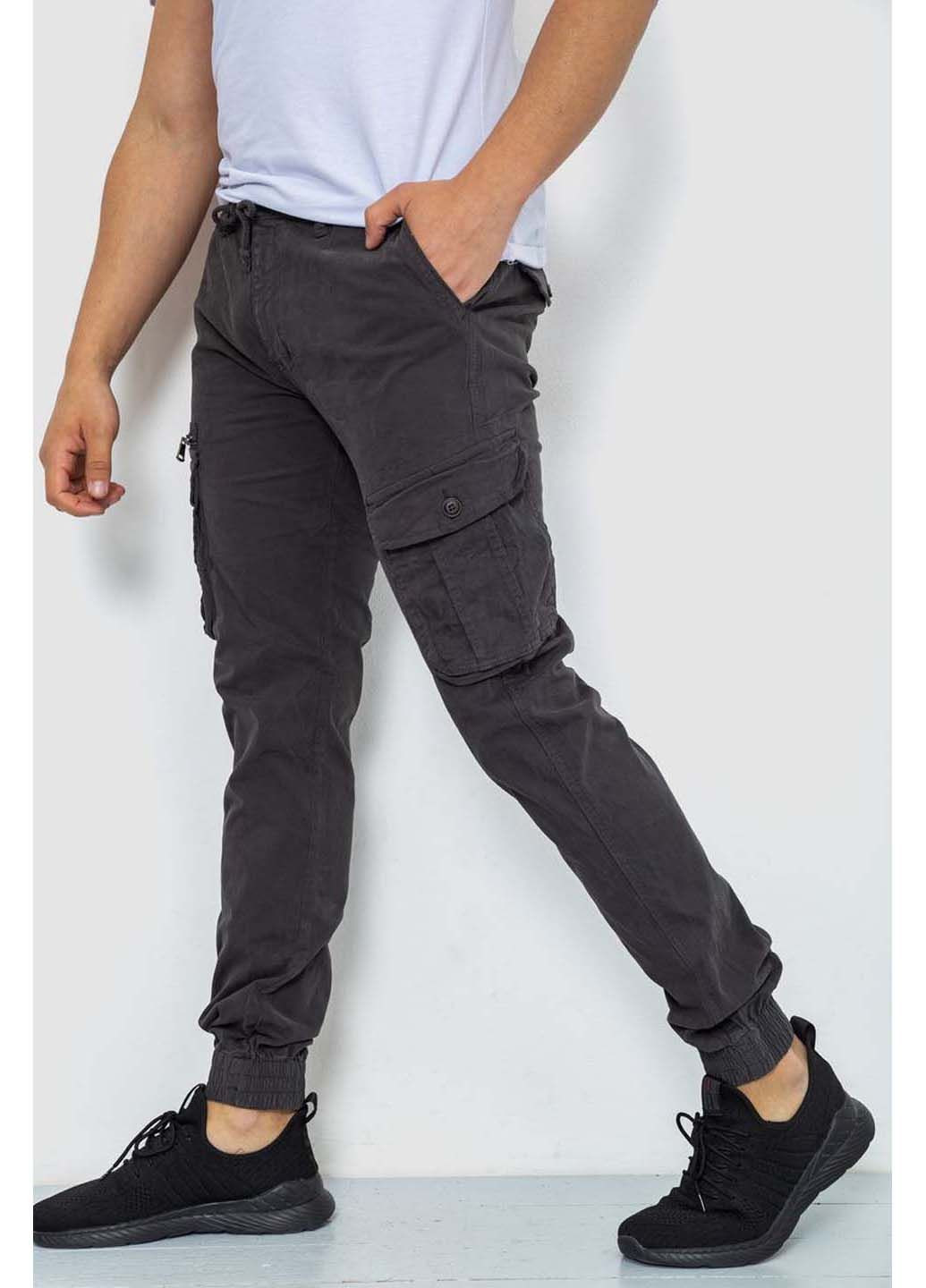 Темно-серые демисезонные брюки Ager