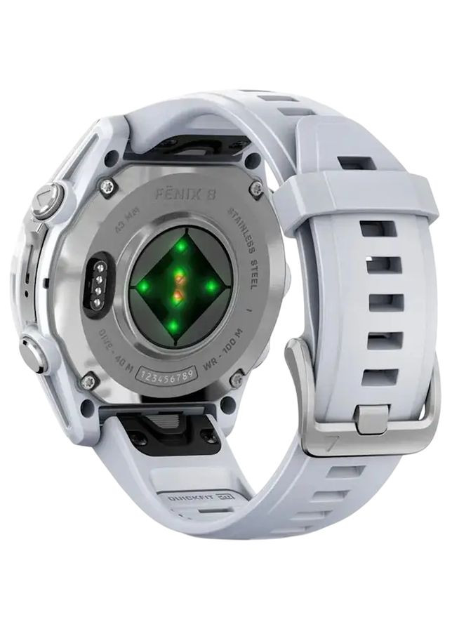 Смарт-годинник Fenix 8 Amoled 43mm Silver (010-02903-00) Garmin (323093816)