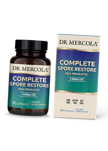 Комплекс пробиотиков и лечебные грибы, Complete Spore Restore, 30капс (69387008) Dr. Mercola (322726173)