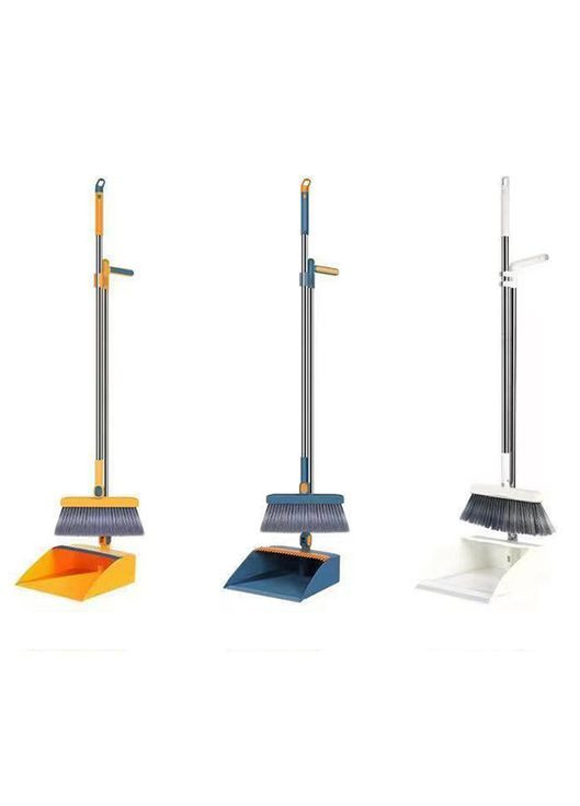 Совок з щіткою із нержавіючої сталі TL-HC03 Жовтий OEM (356493982)