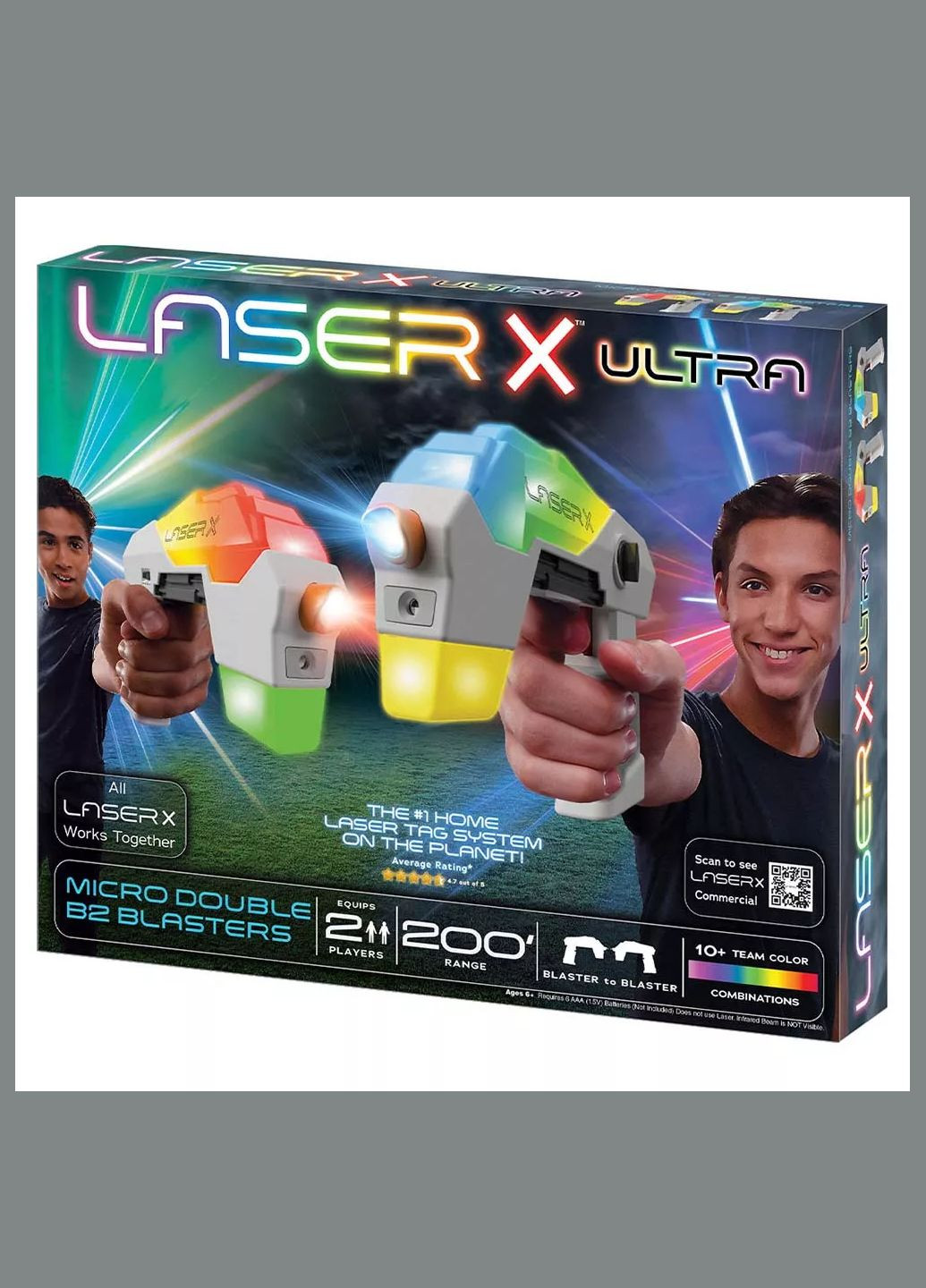 Ігровий набір для лазерних боїв Ultro Micro (87551) Laser X (326741518)