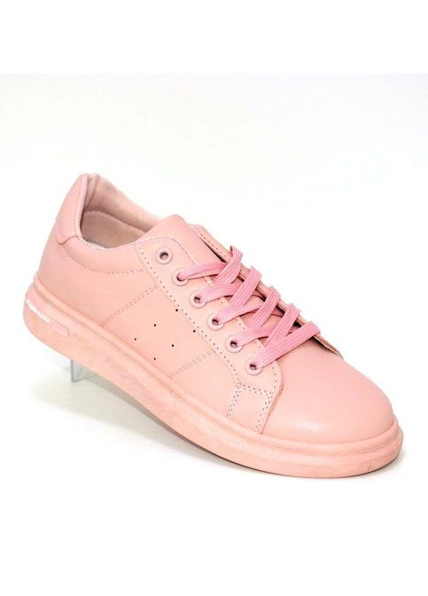 Розовые демисезонные женские кроссовки Fashion