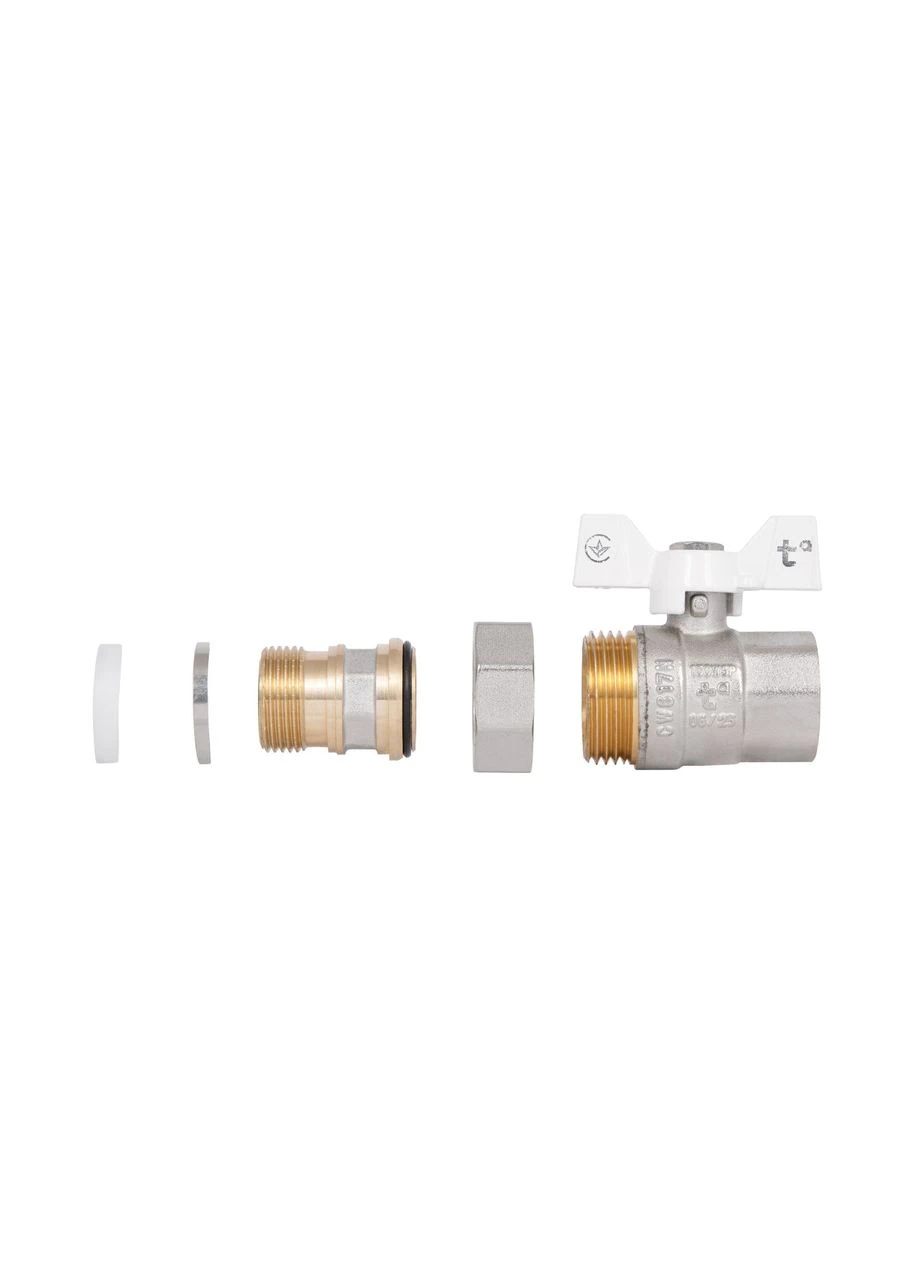 Кран Американка Standart з антипротічкою 3/4 PN40 конус SD900NW20PN40 Thermo Alliance (397095869)