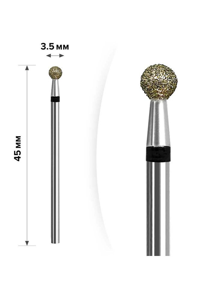 Фреза алмазный шарик Black, 3,5 мм Mart (352179495)