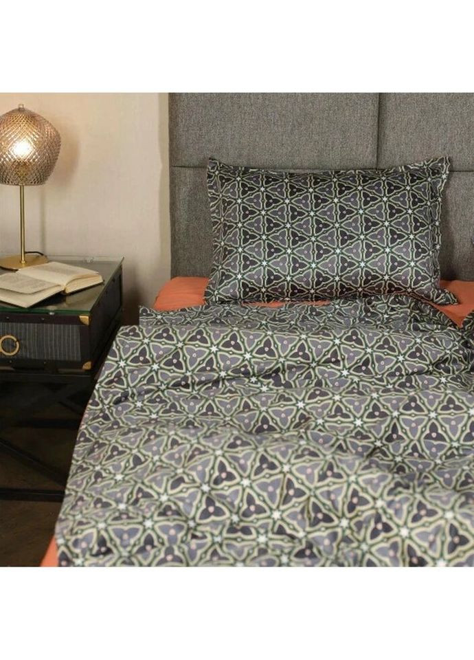 Постільна білизна євро Сатин Єгипетська бавовна 3-E 220х200 см бузкова Viluta (327790826)