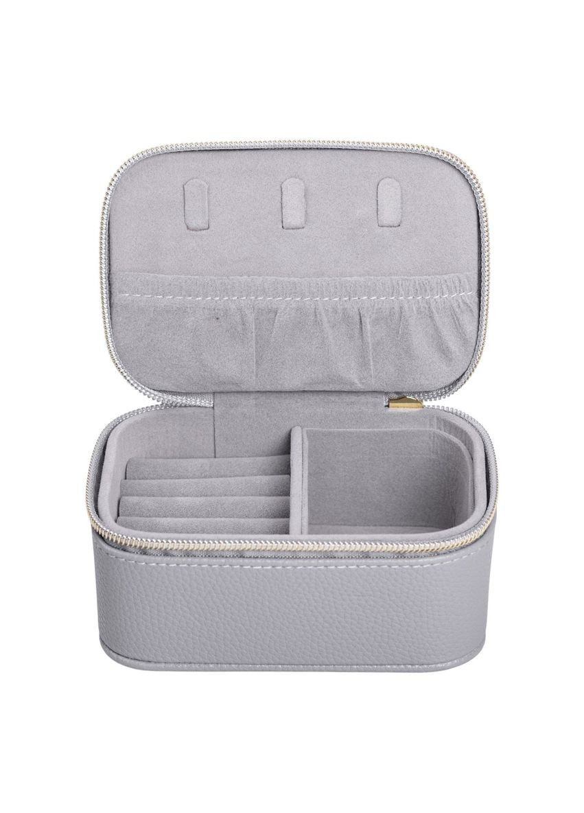 Скринька для прикрас з еко шкіри на блискавці міні органайзер для ювелірних виробів HP-5-26G (A-033876) Yiwu (356729200)