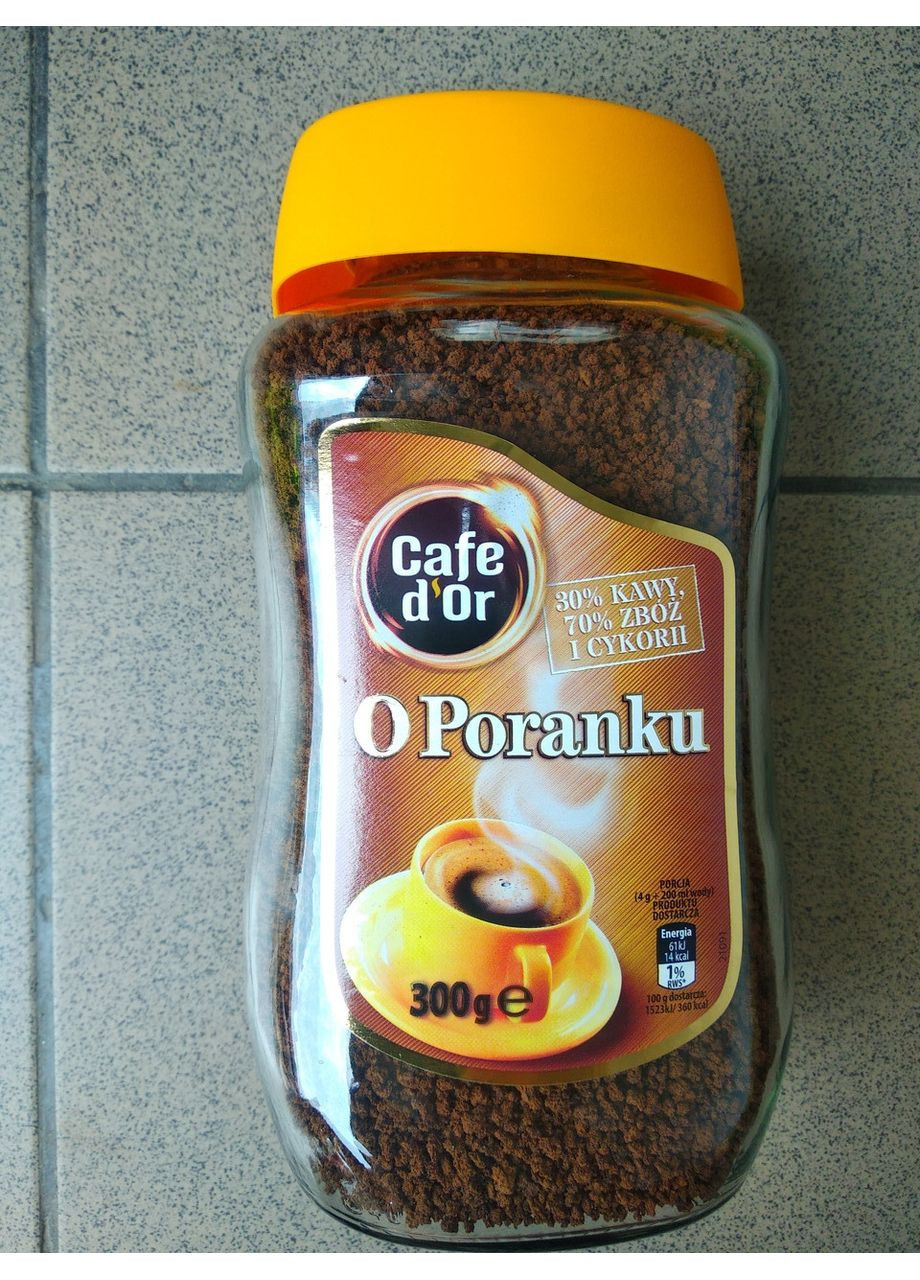 Cafe Dor OPoranku кофейный напиток растворимый 300г Cafe D'or (356671624)