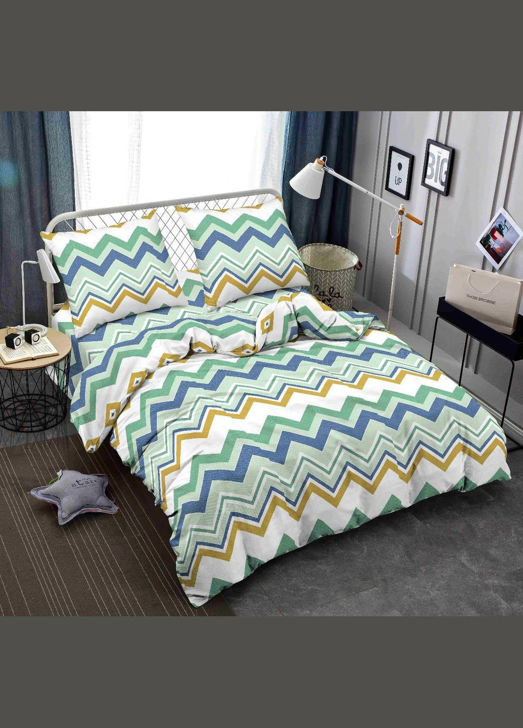 Комплект постільної білизни Жатка Двоспальний 180х220см No Brand (308860246)